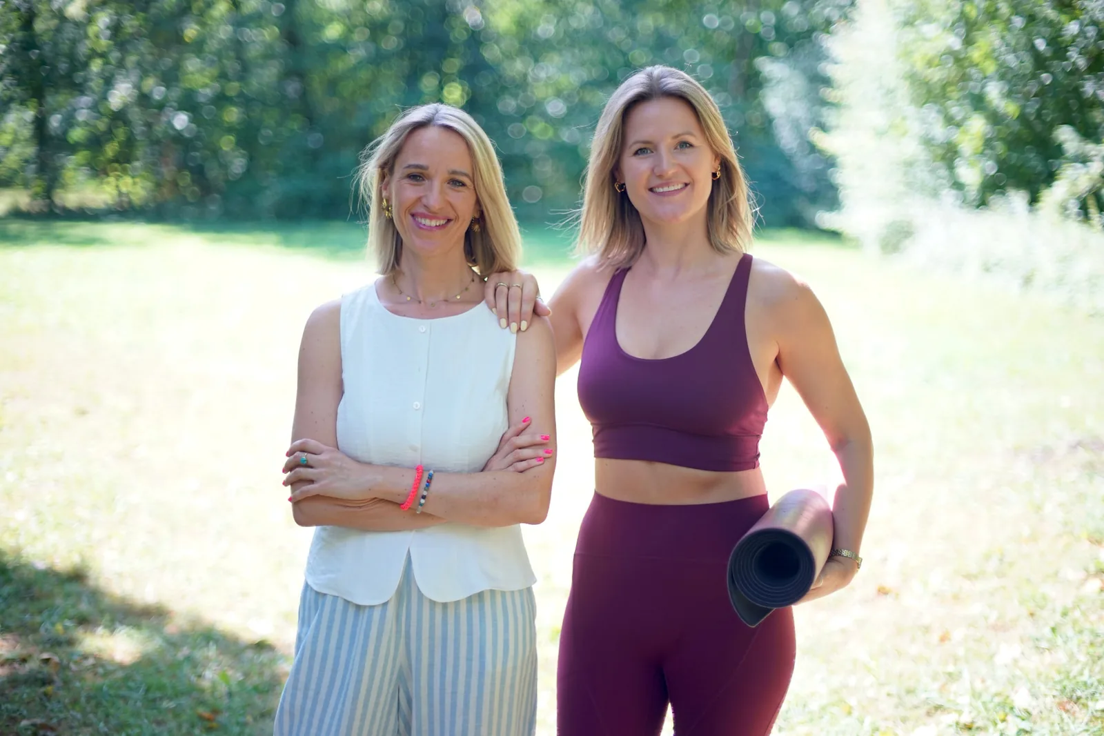 Lena Heitmann und Anja Hertle, die Gründerinnen von Sora Circle